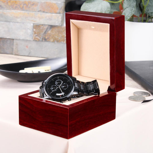 Engraved Watch | “I Will Always Carry You In My Heart” | Meaningful Christmas Gift