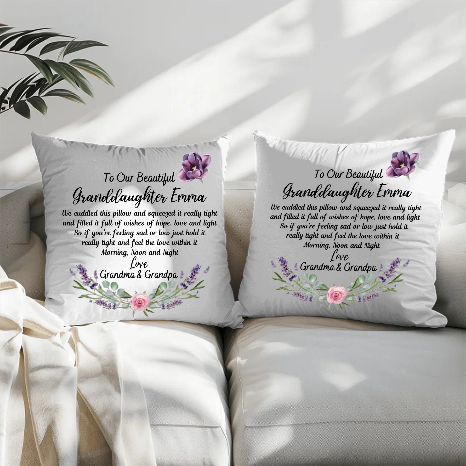 Pillow - Square - all color - 2pcs