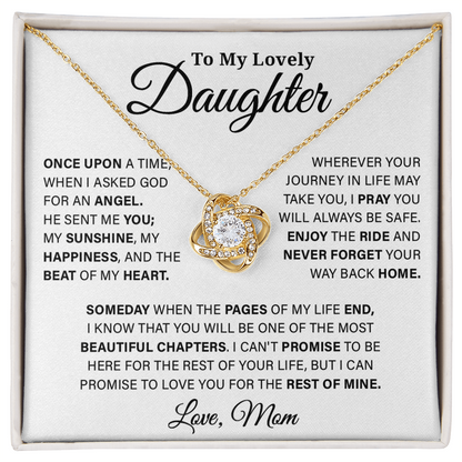 To My Lovely Daughter - Love, Mom