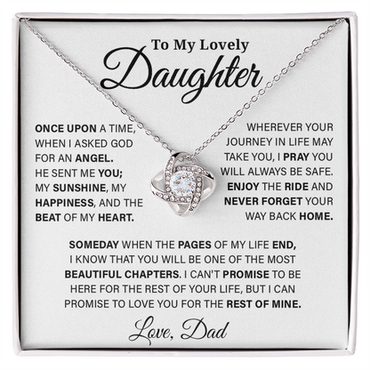 To My Lovely Daughter - Love, Dad