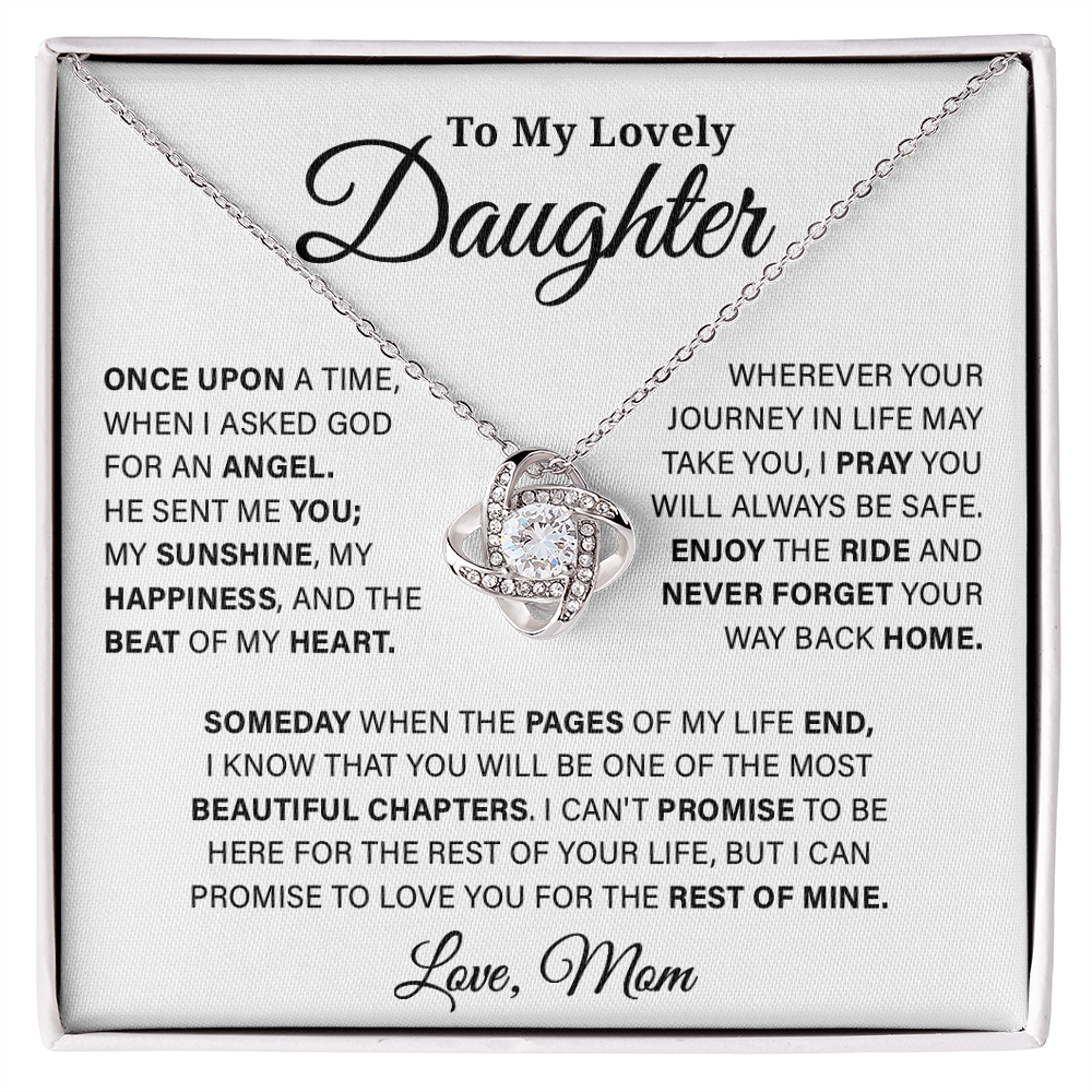 To My Lovely Daughter - Love, Mom