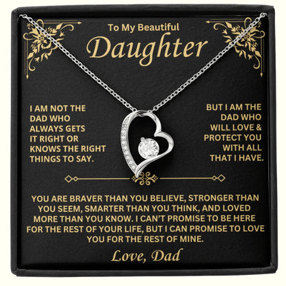 To My Daughter – A Heart of Love from Dad